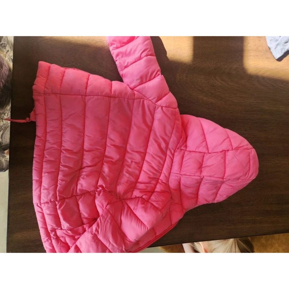 Pink puffer jacket - Picture 2 of 2